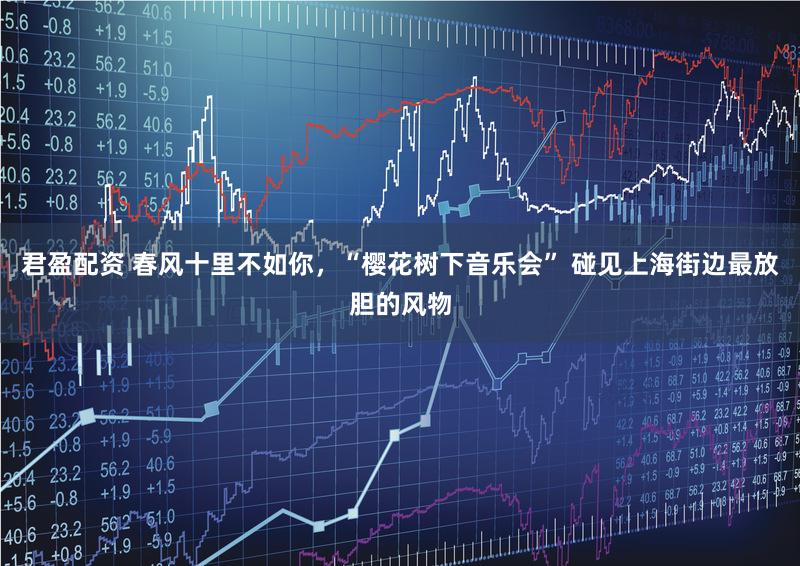 君盈配资 春风十里不如你，“樱花树下音乐会” 碰见上海街边最放胆的风物